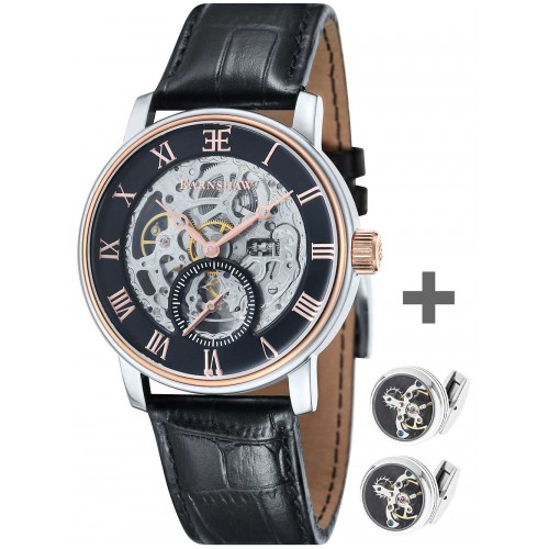 Thomas Earnshaw ES-8041-04-Set-Cufflinks Westminster automatic